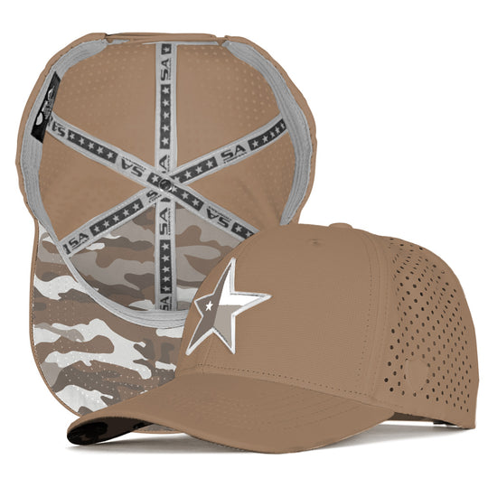 Special Edition Performance Snapback | Texas Military Camo | Khaki