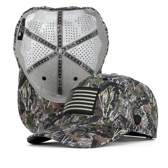 Performance Snapback | SA Forest Camo-Dregs