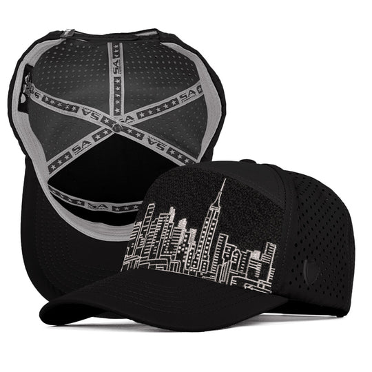 Performance Snapback | Midnight Skyline | Black