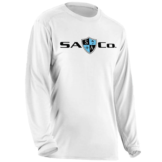 Performance Long Sleeve Shirt | White | SA Company