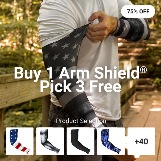 BUY 1 SINGLE ARM SHIELD - PICK 3 FREE + Free Decal
