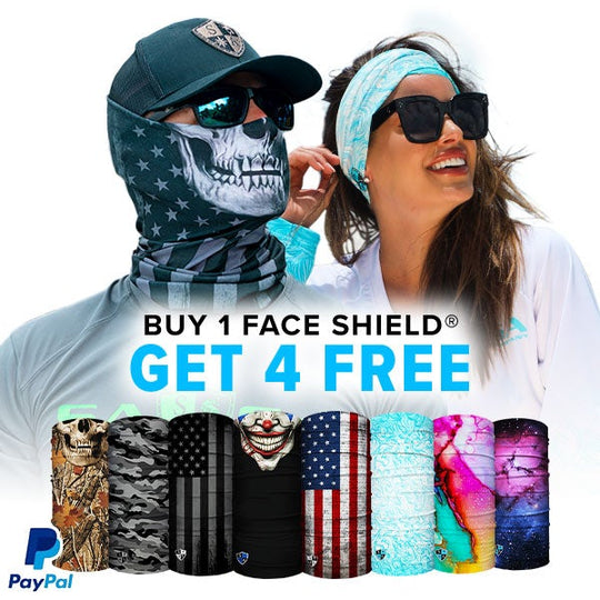 BUY 1 FACE SHIELD ® - PICK 4 FREE! + FREE GIFT