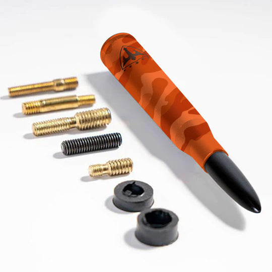 Vehicle Antenna | Blaze Orange Military Camo