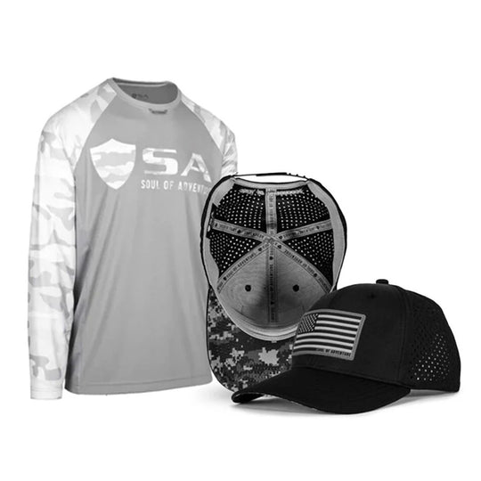 PERFORMANCE SNAPBACK + PERFORMANCE SHIRT