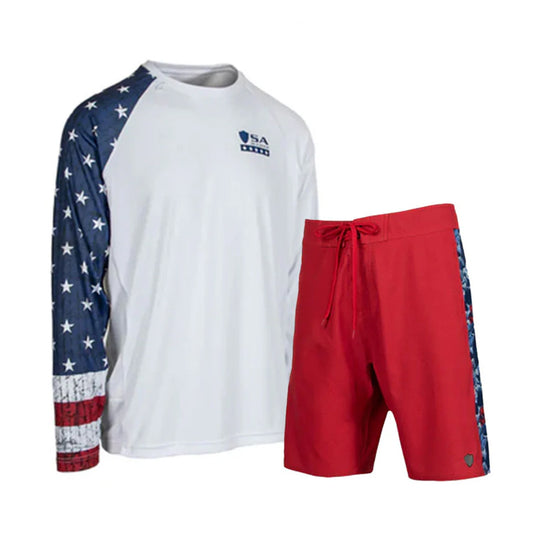 PERFORMANCE SHIRT + SWIMWEAR