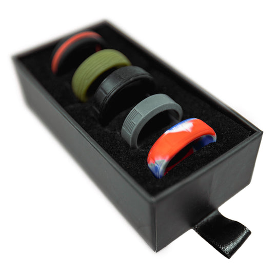 Silicone Ring Box | Blackout