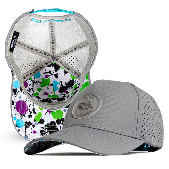Performance Snapback |  Splatter Paint