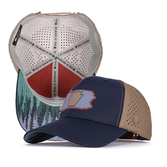 Special Edition Performance Snapback | Pennsylvania Forest | Navy/Khaki