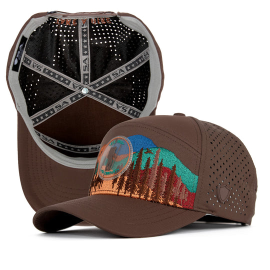 Special Edition Performance Snapback | Take a Hike | Brown