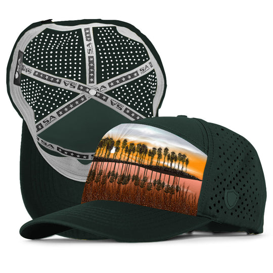 Performance Snapback | Everglades | Dark Green