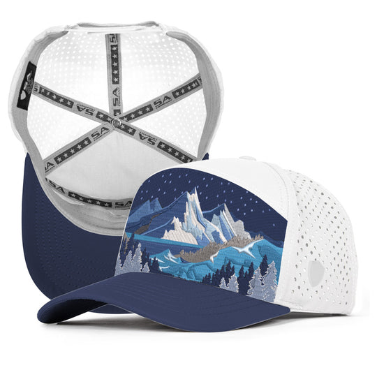 Performance Snapback | Rocky Midnight | White/Navy