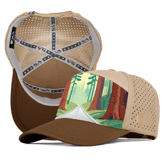 Performance Snapback | Redwood Peaks | Khaki