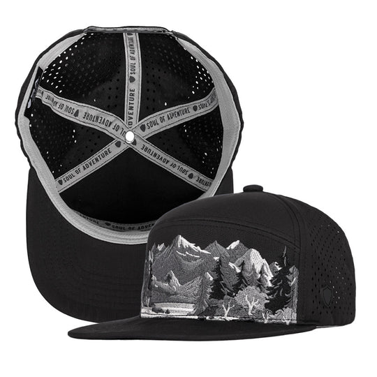 Special Edition Performance Flat Bill Snapback | National Tree Day | Night Shadows