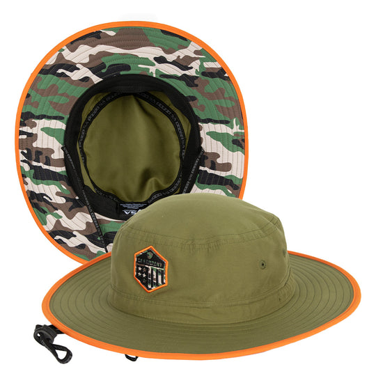 Bucket Hat | Basic Military Camo