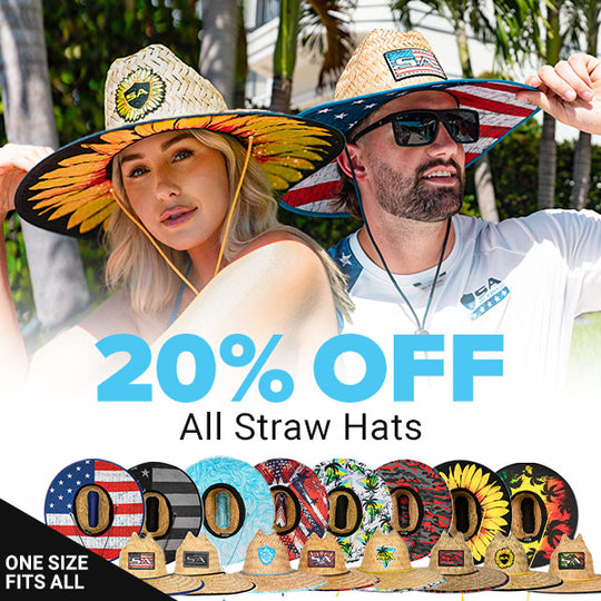 20% OFF STRAW HATS