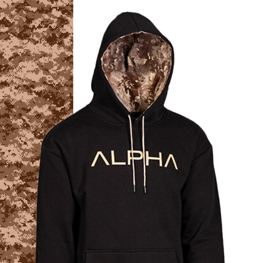 Classic Lined Hoodie | Desert Digi Camo | AD