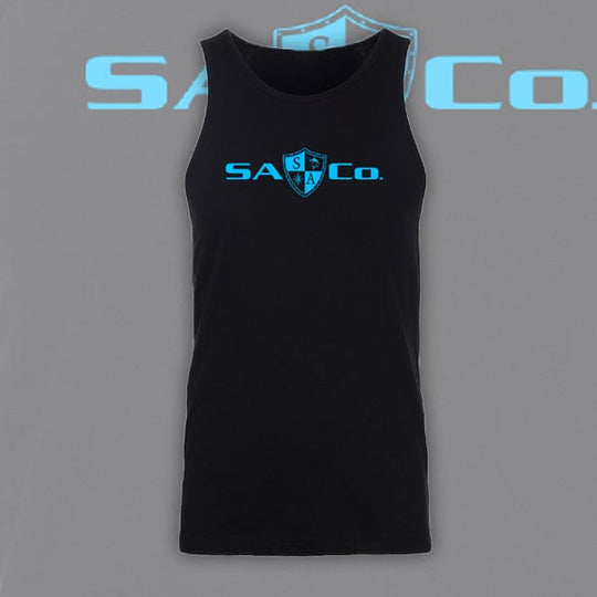 Tank Top | Black | Blue SA Co. Logo