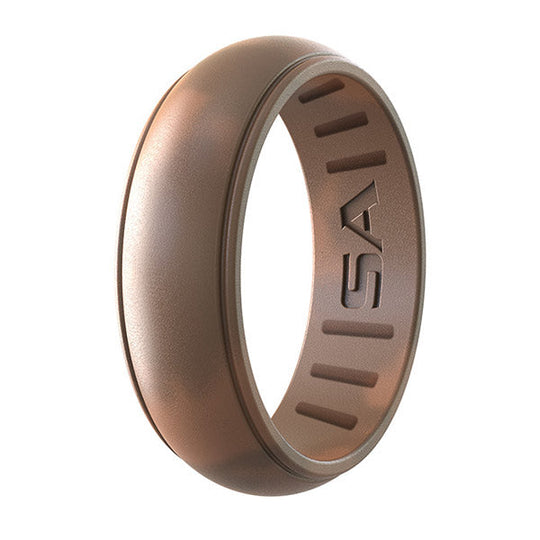 Size 15 Silicone Ring | Bevel | Bronze