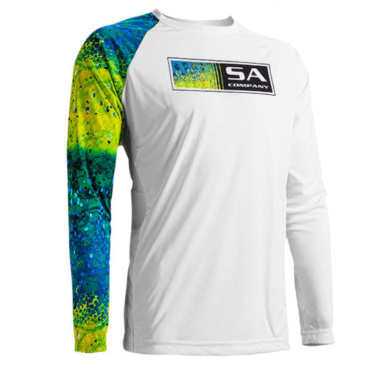 Performance Long Sleeve Shirt | Sleeve Mahi | Mahi Fade