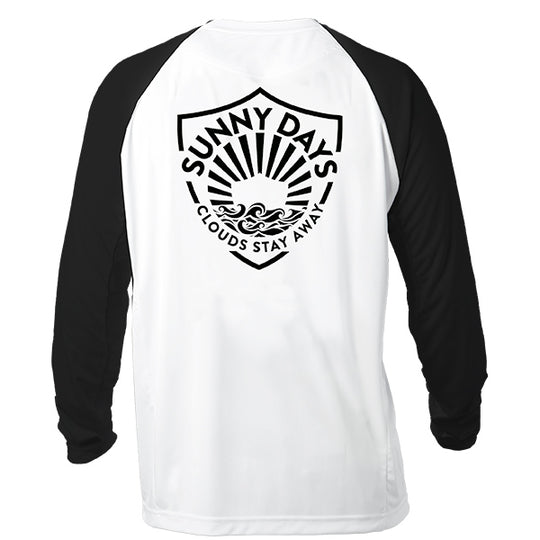 Performance Long Sleeve Shirt | White | Sunny Days