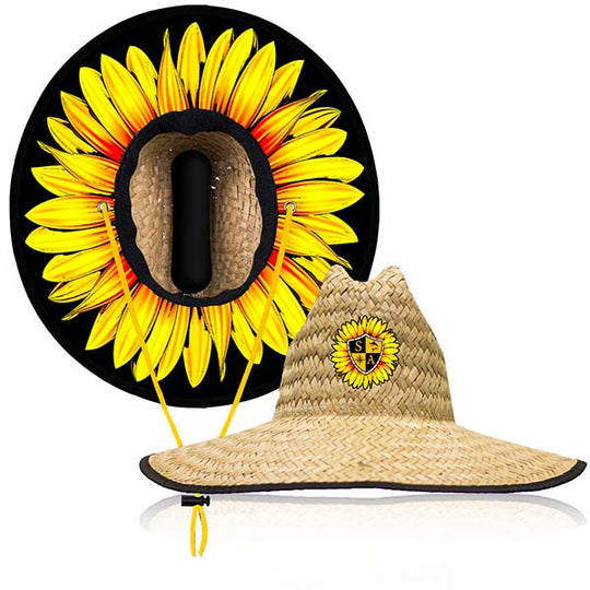 Under Brim Straw Hat | Sunflower
