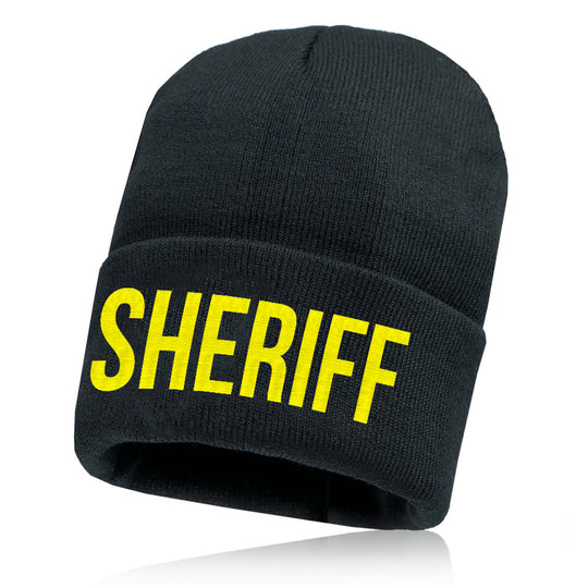 ALPHA Beanie | Black | Sheriff
