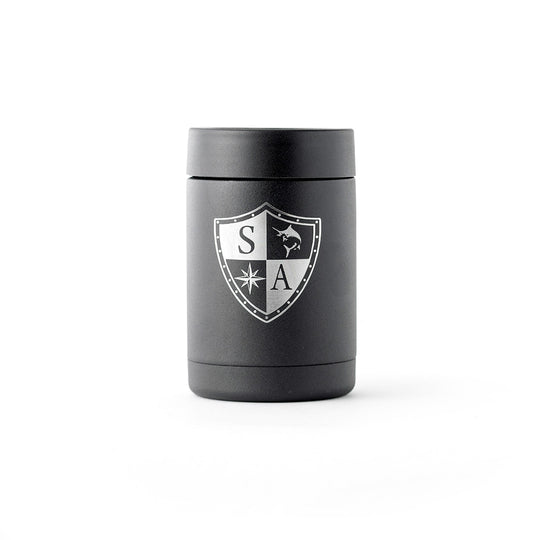 Tumbler | Metal | 12oz | Black w/Silver
