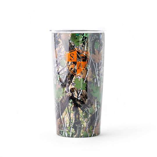 Tumbler | Metal | 20oz | Forest Camo Dregs