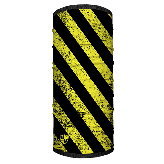 Fleece Face Shields® | Under Construction Yellow