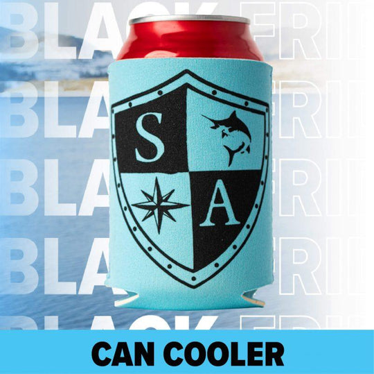 Can Cooler | SA Shield-Black
